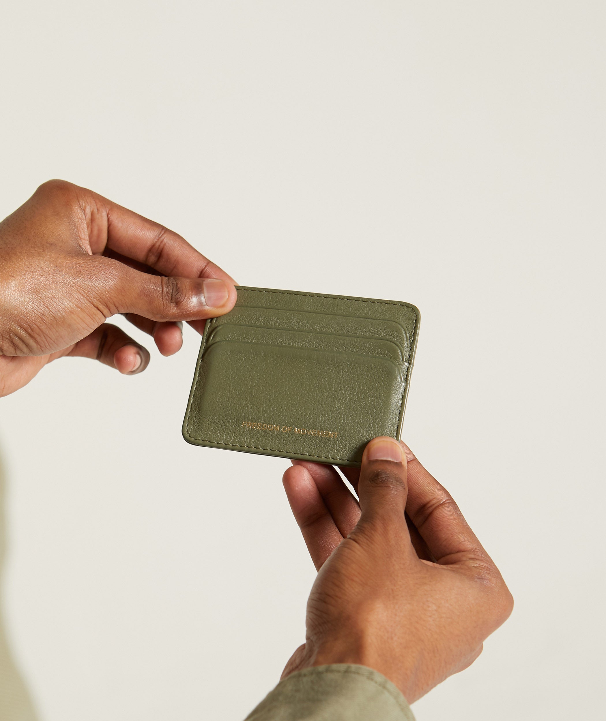 Card Holder - Olive