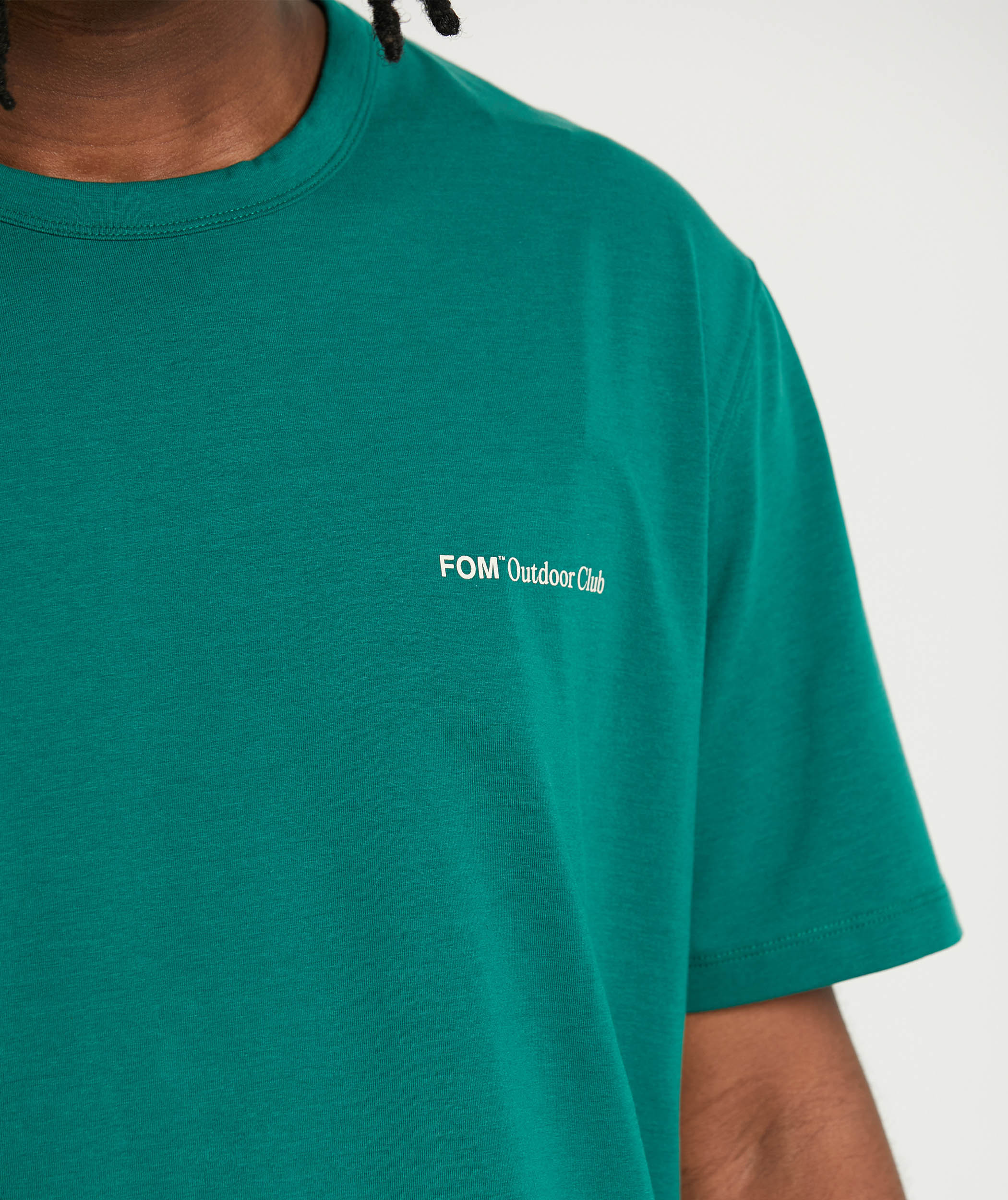 Mens Outdoor Versatile Tee - Green Wilderness