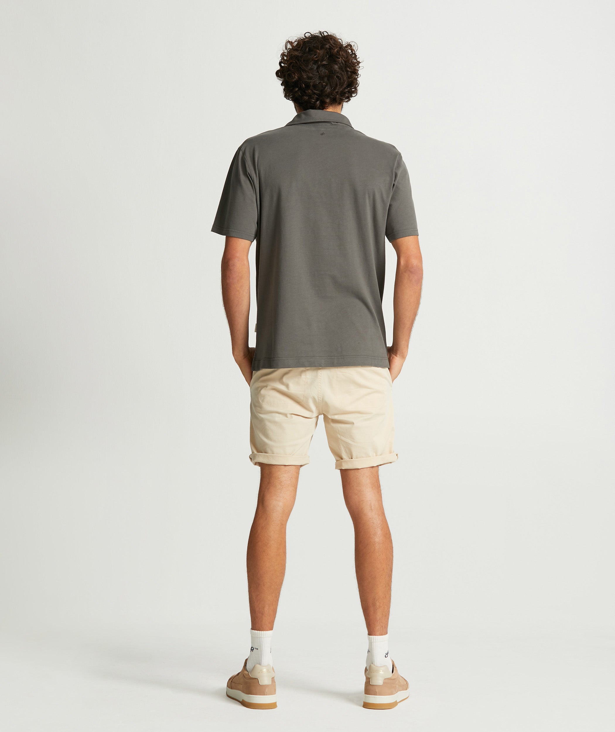 Mens Organic Cotton Golfer - Grey