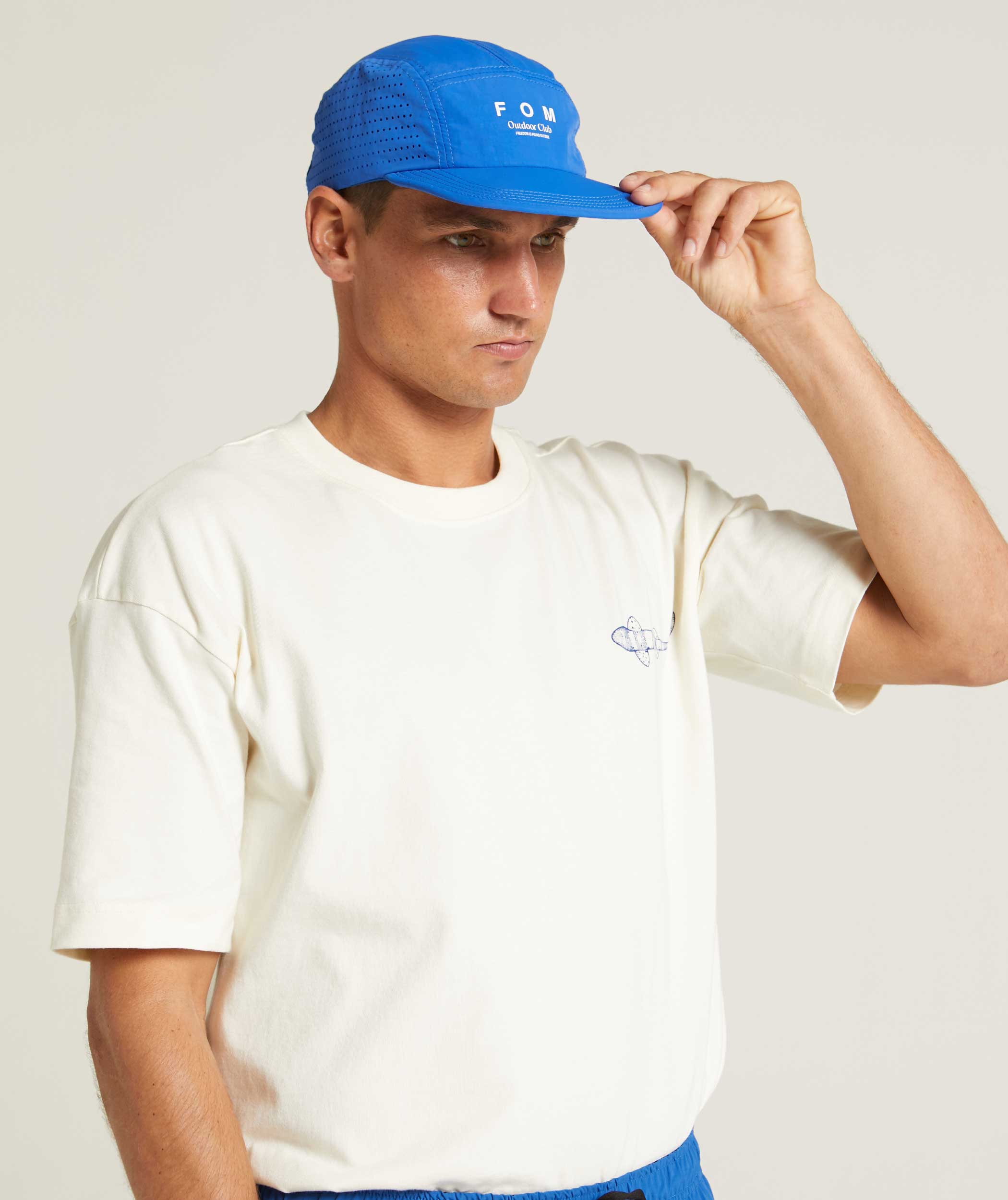 Outdoor Club Adventure Cap - Full Blue