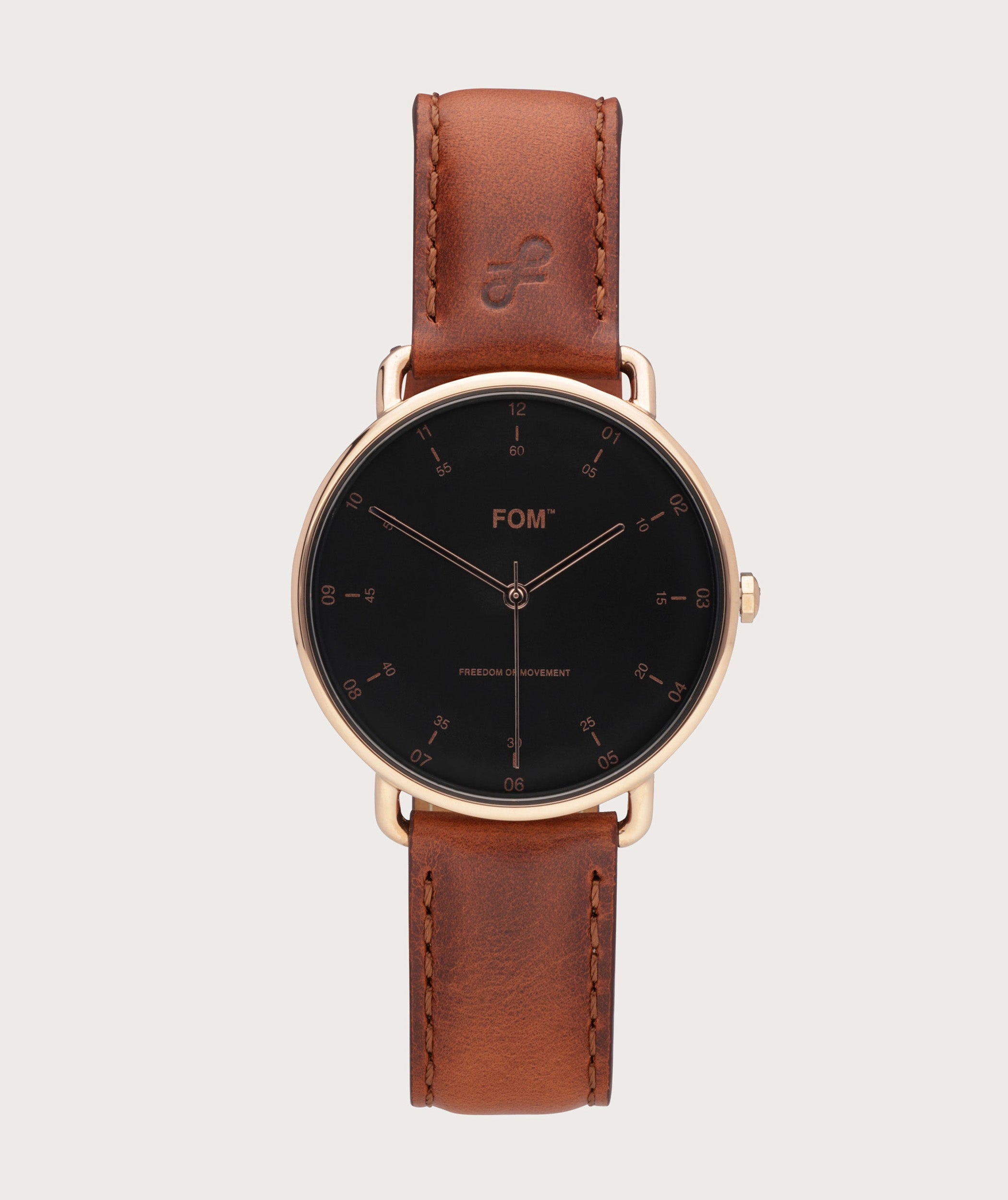 Mvmt rose gold online black