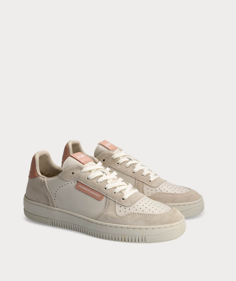 FOM Ladies Tekkie Off-White/ Blush