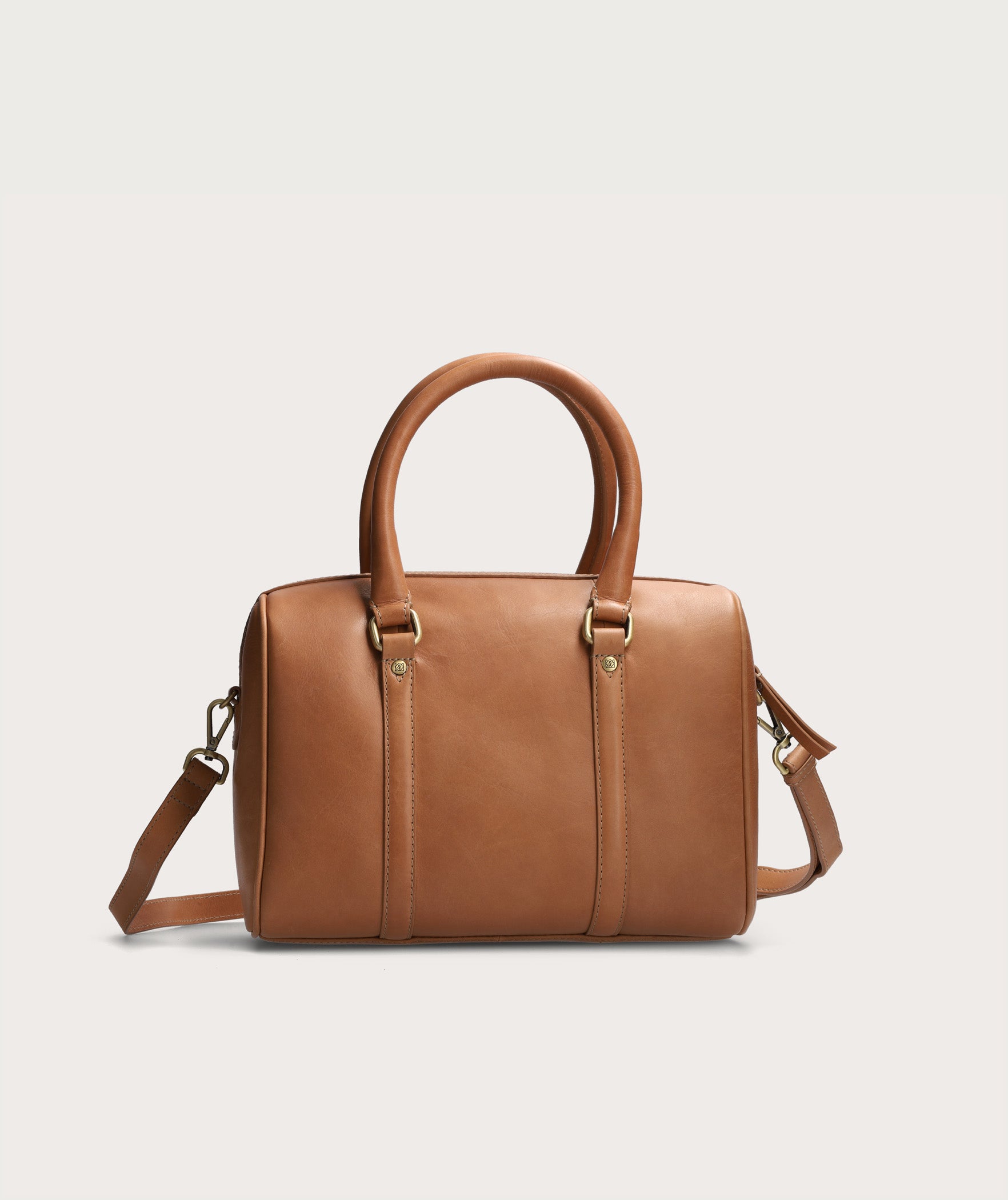 Leather box online handbag