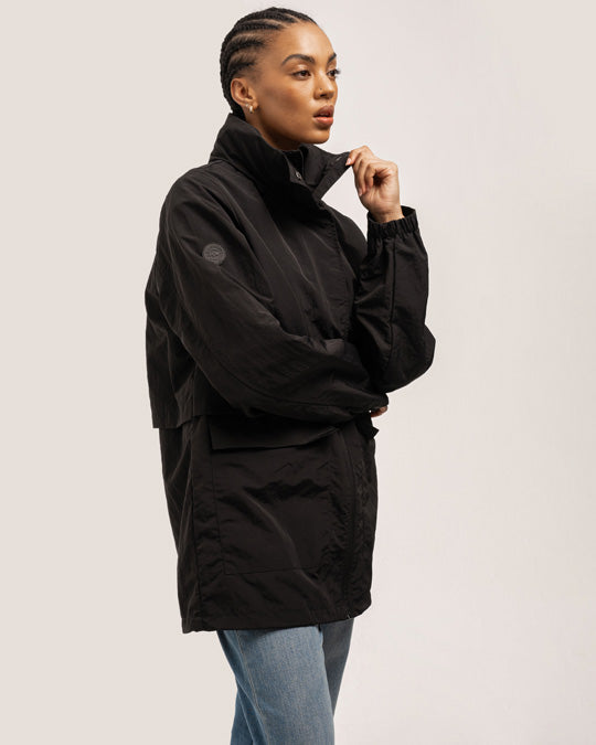 Ladies Windbreaker Black Women s Day Sale FOM SA