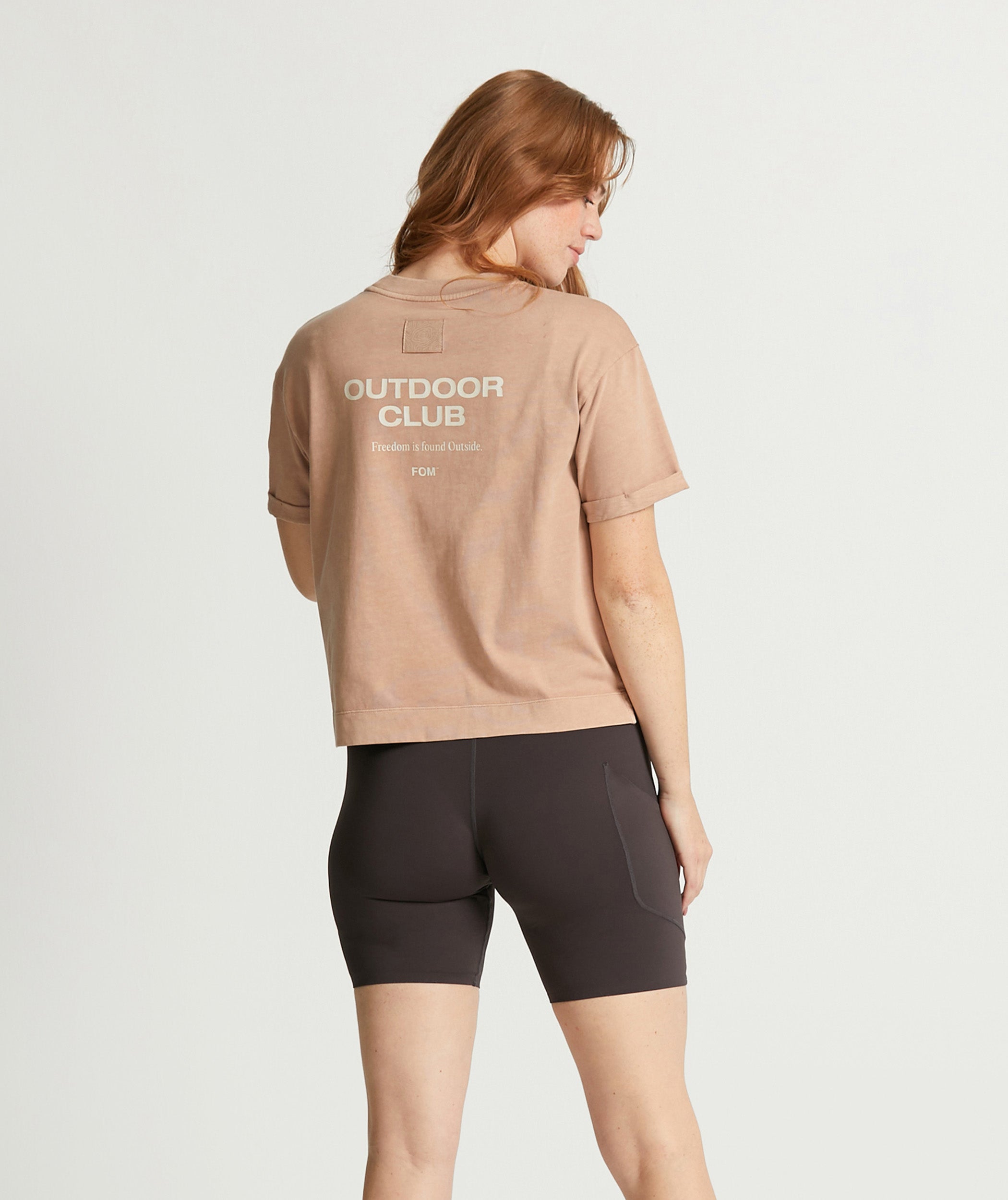 Ladies Outdoor Adventure Tee - Fawn