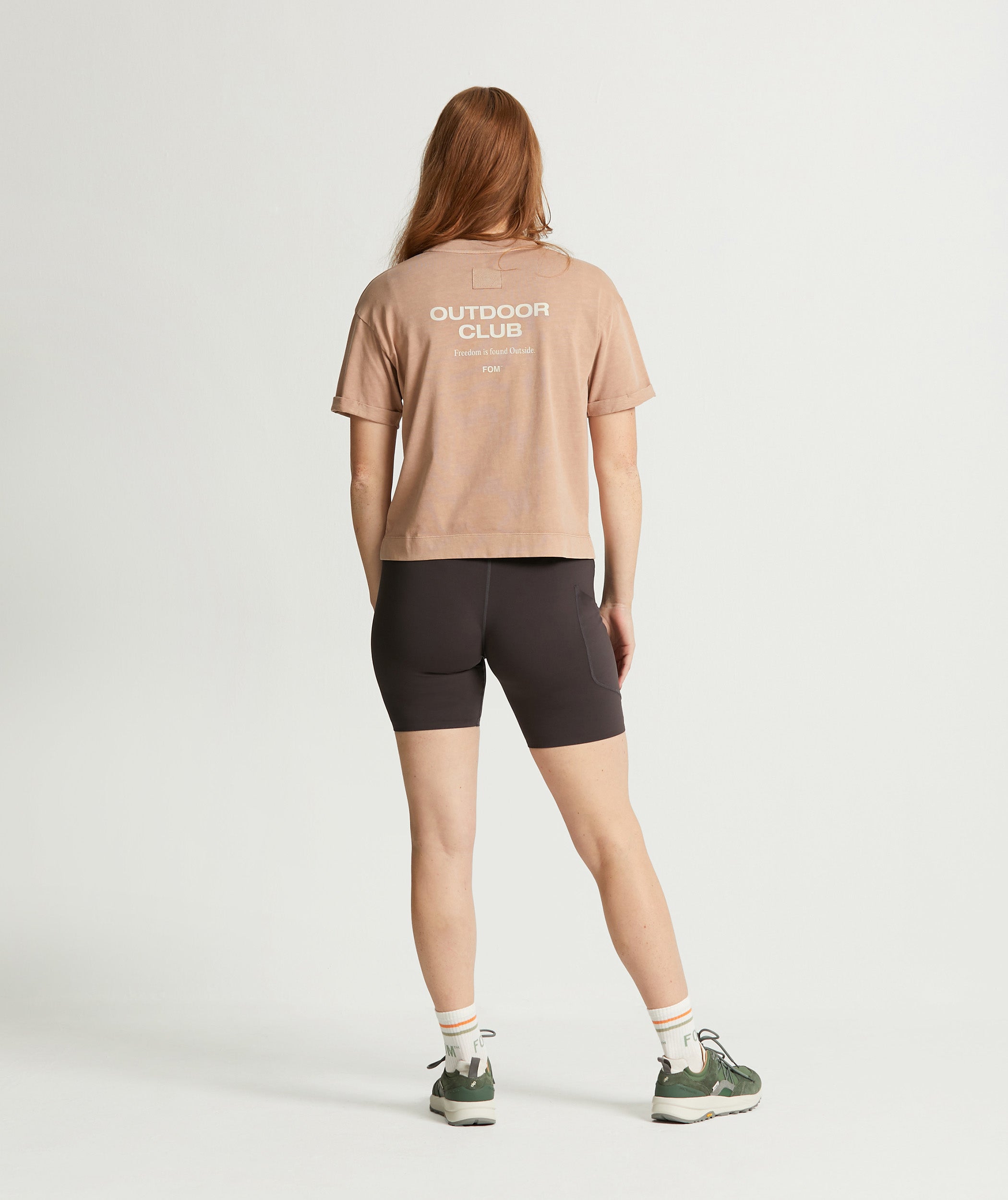 Ladies Outdoor Adventure Tee - Fawn