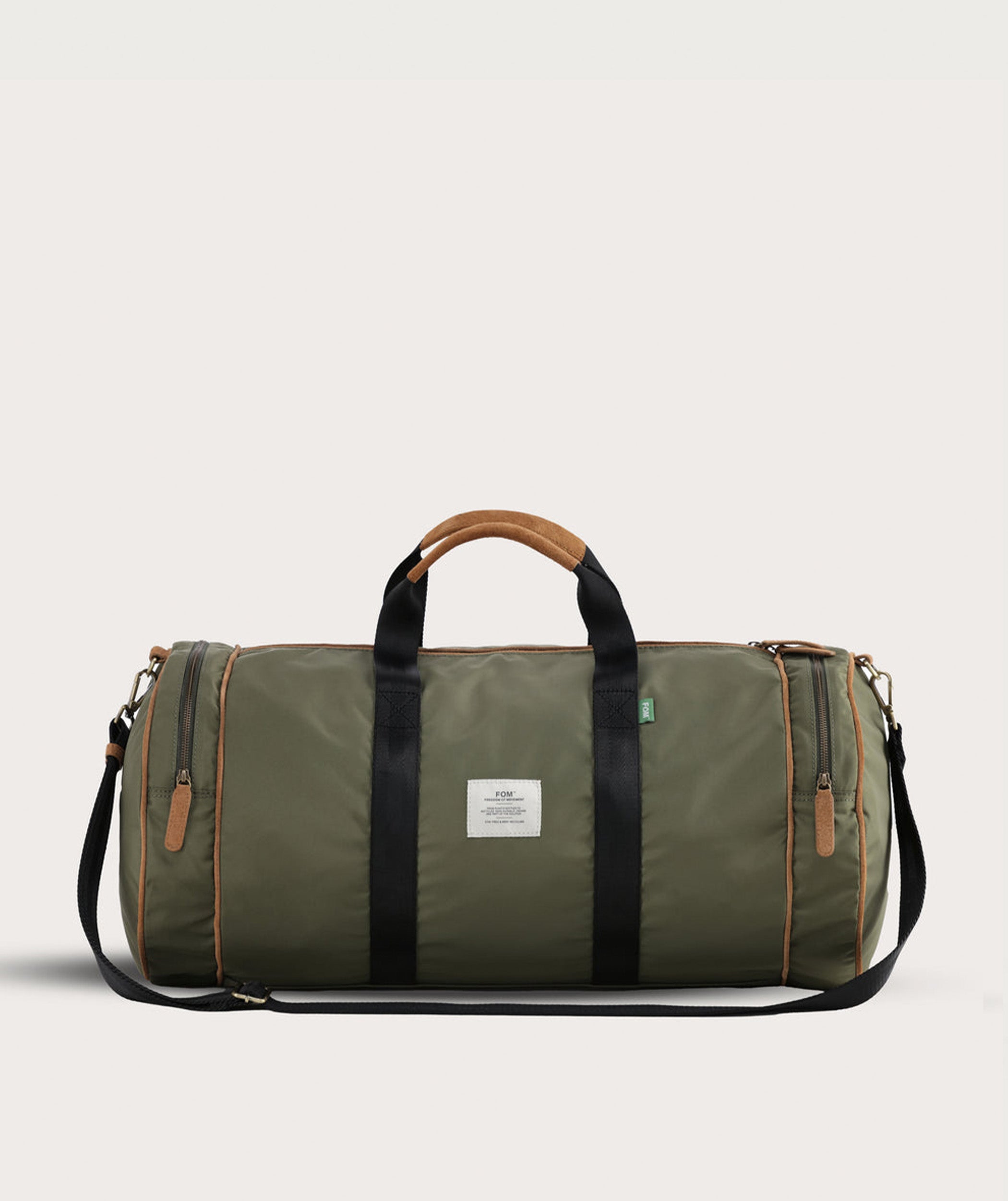 Recycled Duffel Olive Travel Bags FOM SA