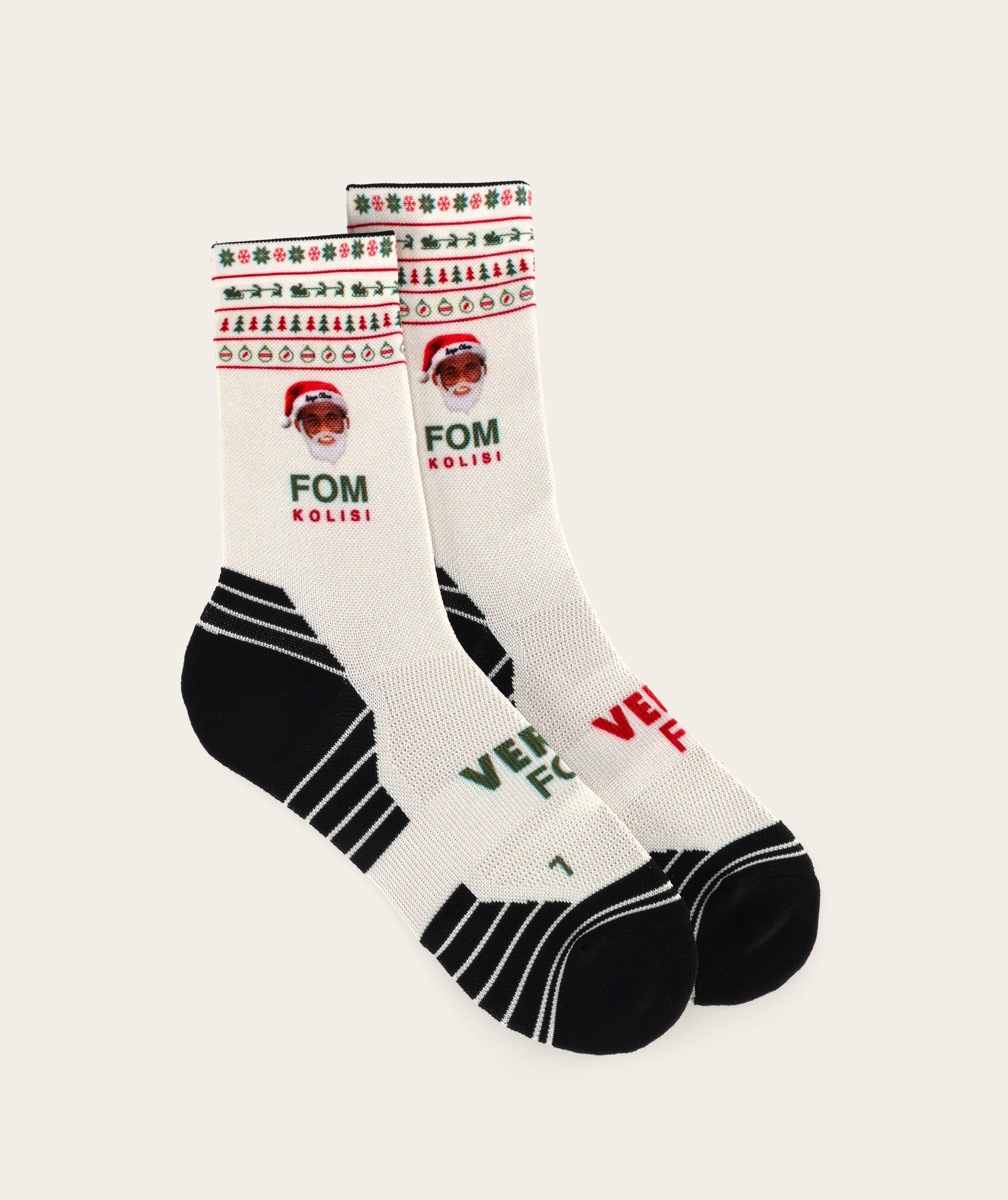 Socks FOM x Kolisi Crew - Siya Claus (Size 4-7)