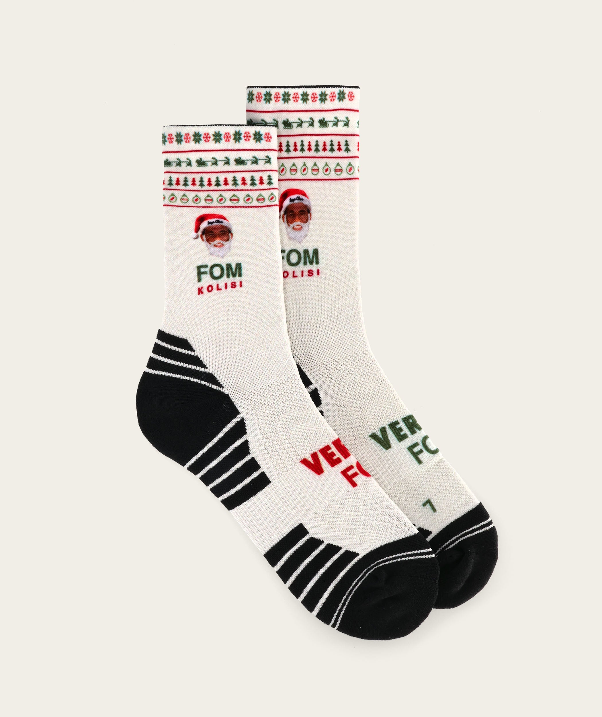 Socks FOM x Kolisi Crew - Siya Claus (Size 8-12)