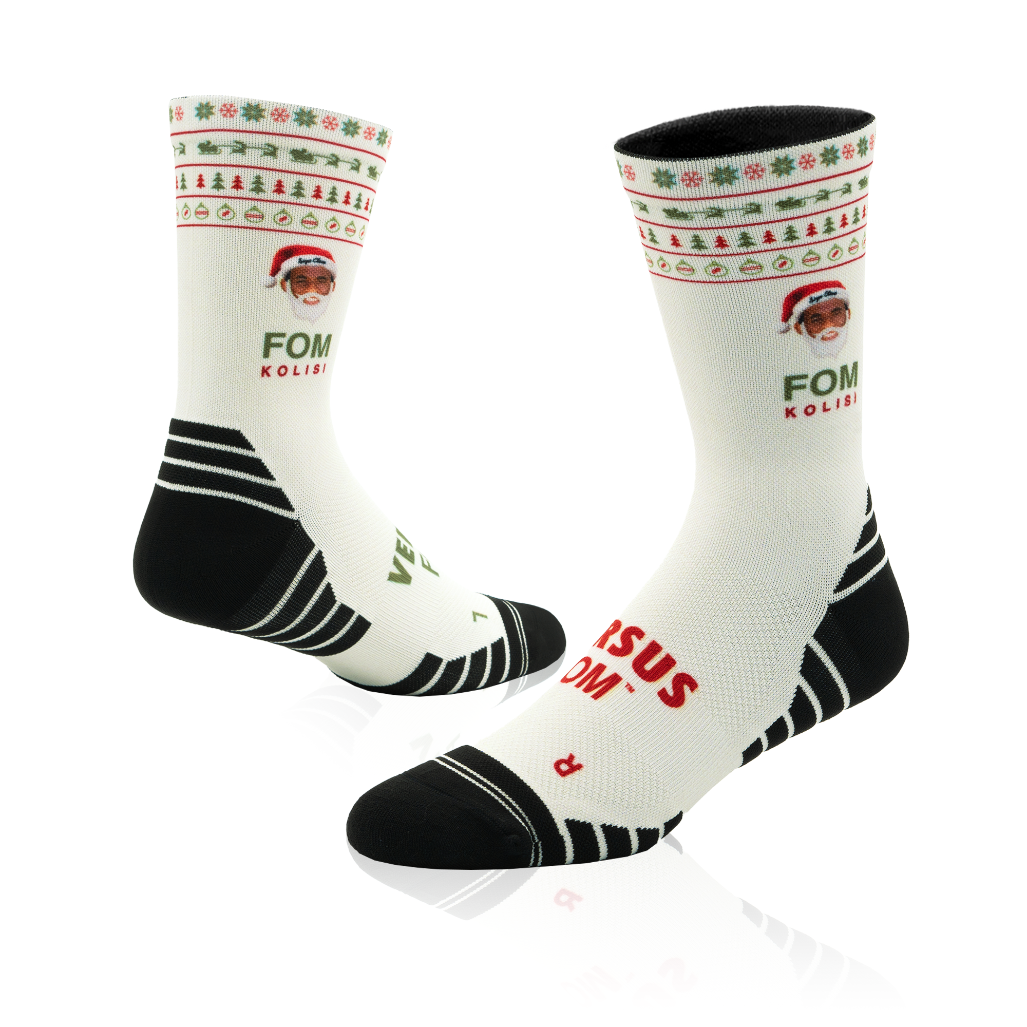 Socks FOM x Kolisi Crew - Siya Claus (Size 8-12)