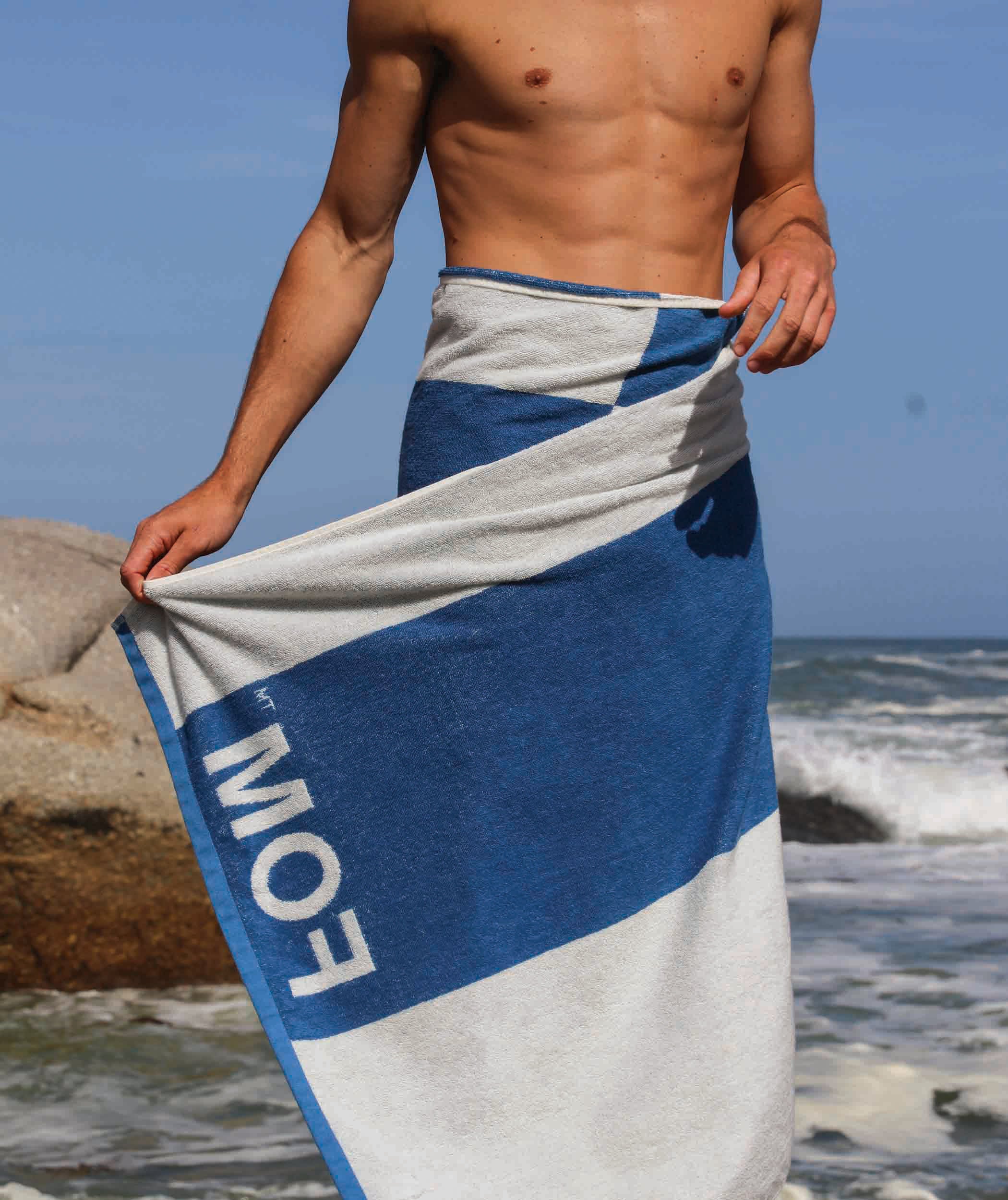 Mens beach online towel