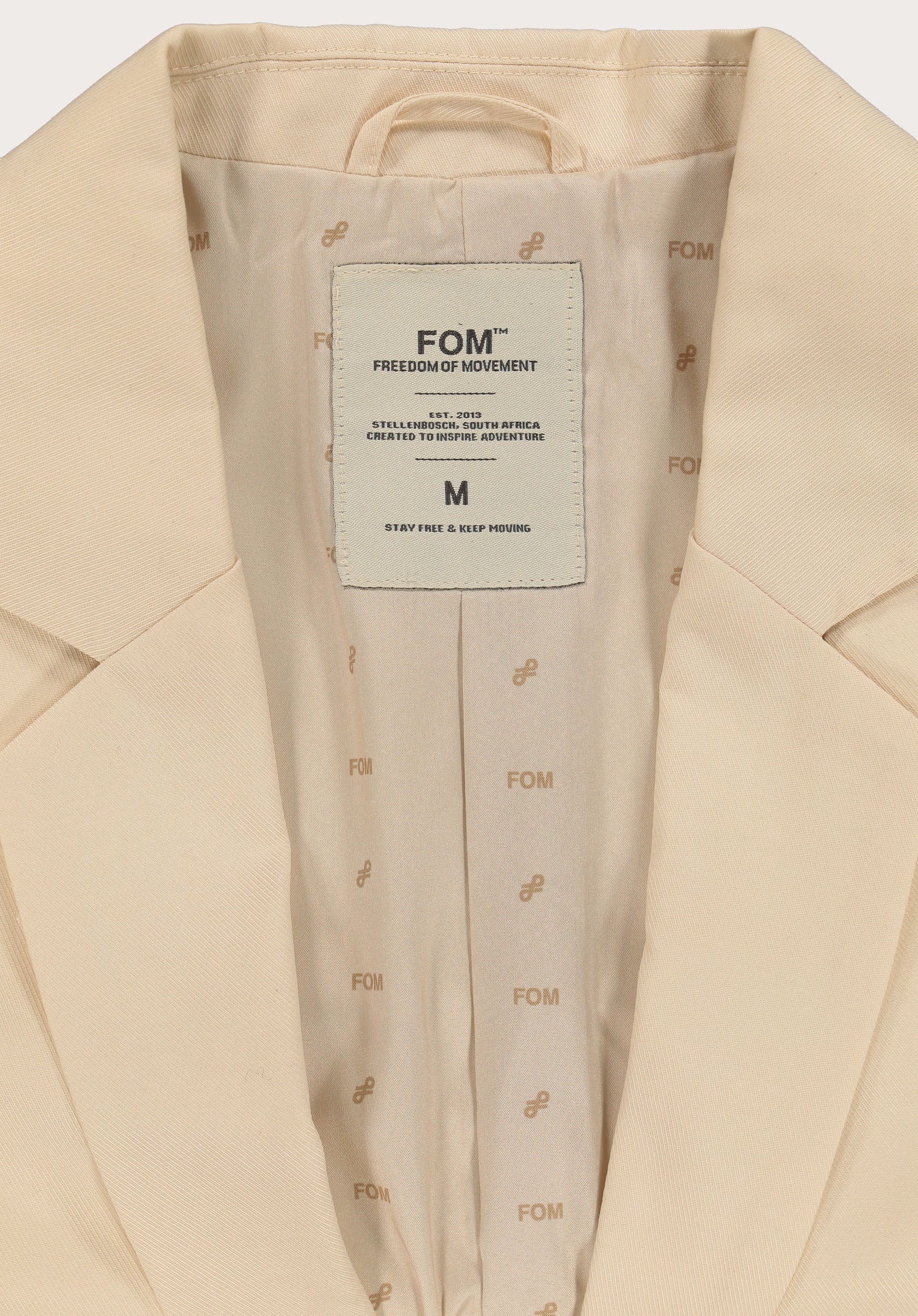 FOM Ladies Summer Blazer Ecru