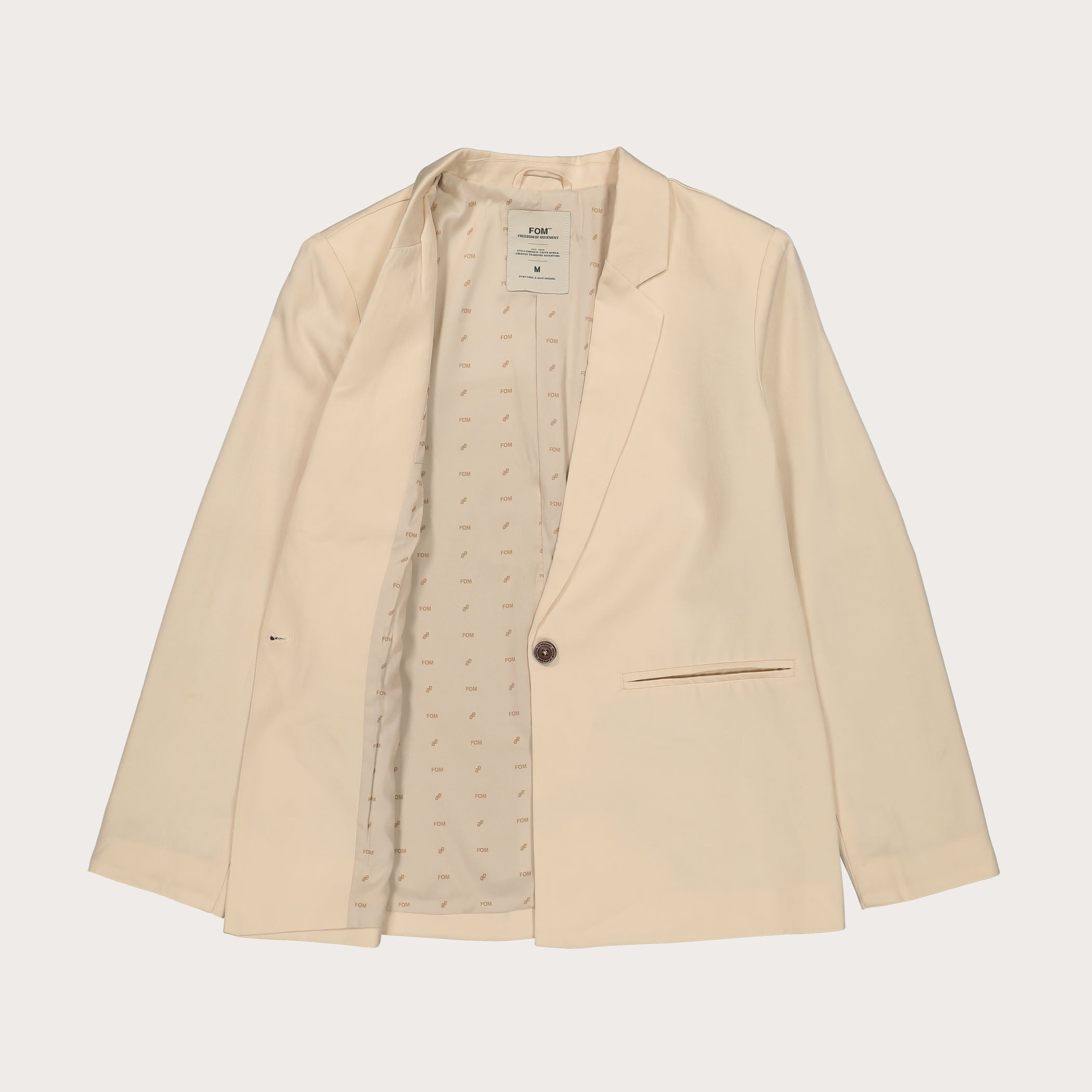 FOM Ladies Summer Blazer Ecru