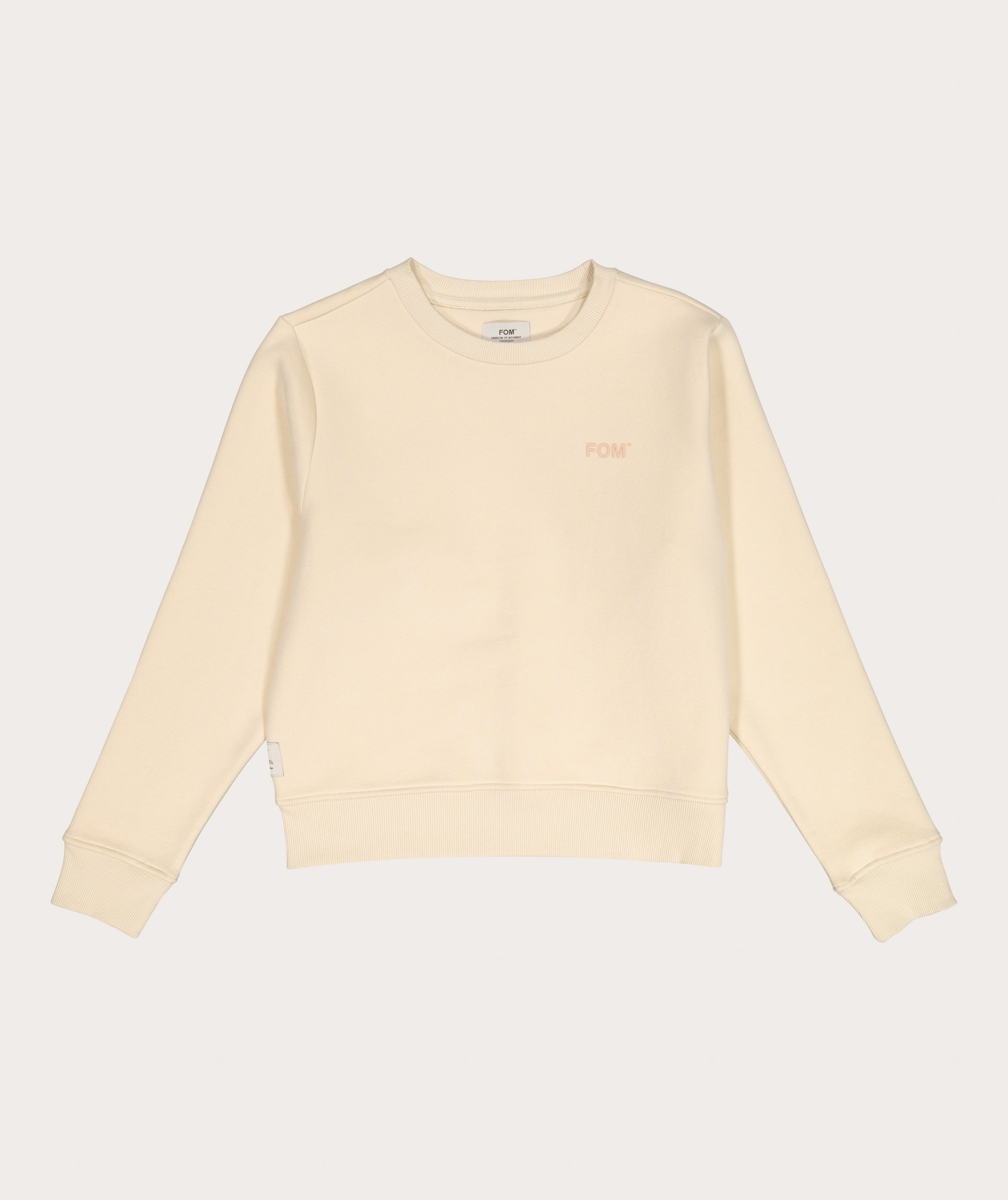 Ladies on sale cream sweatshirt