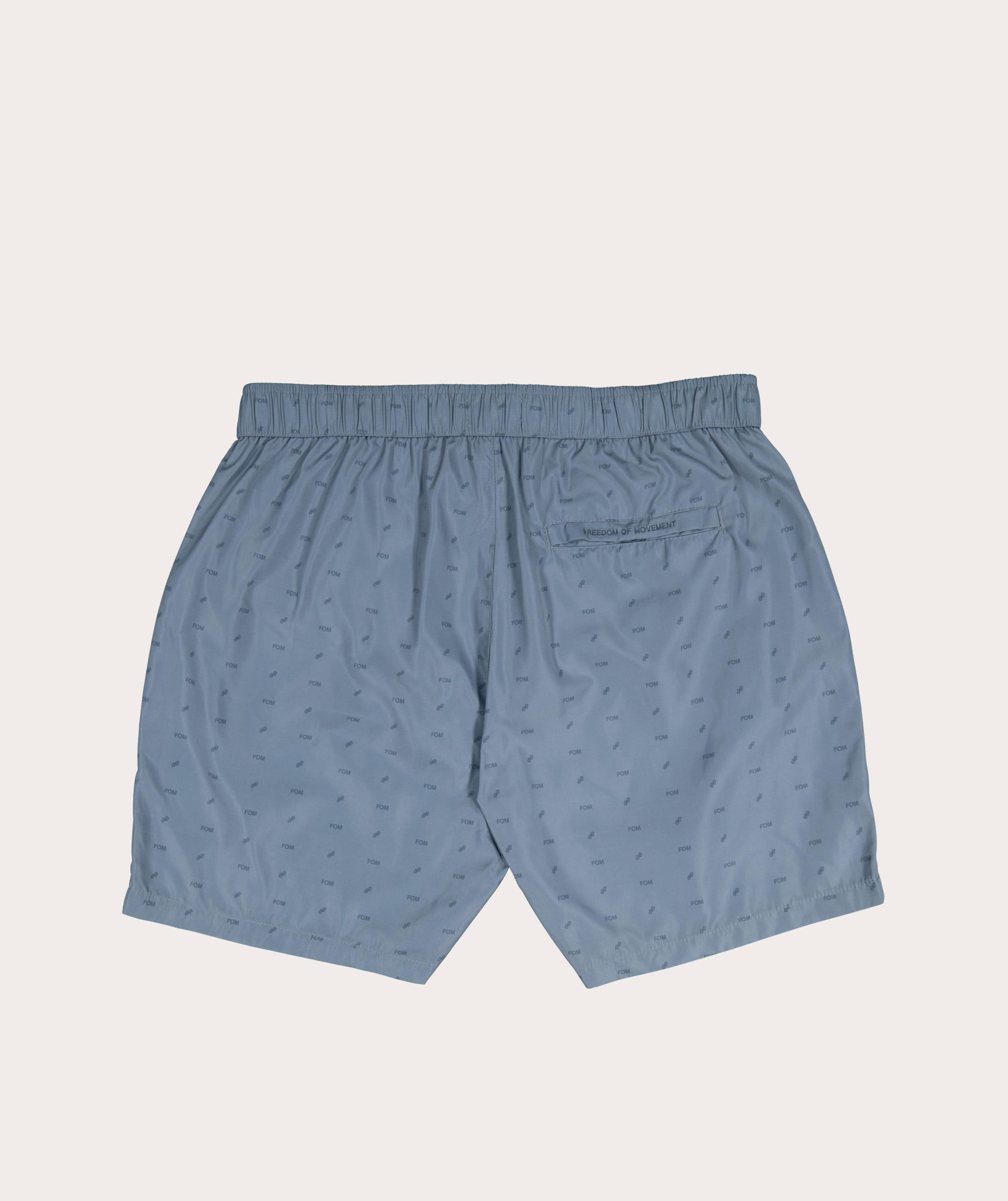 Mens Swimming Shorts Stone Blue