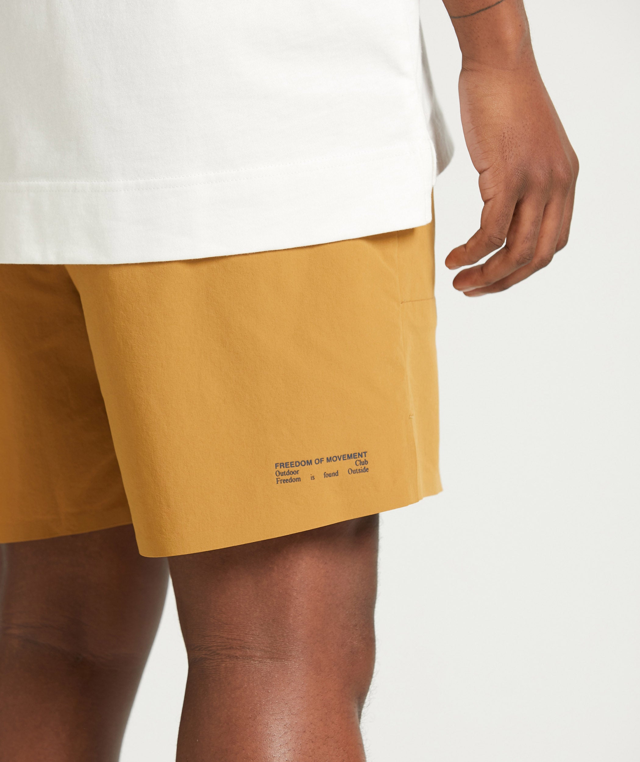 Mens Outdoor 4 Way Stretch Shorts - Desert Clay