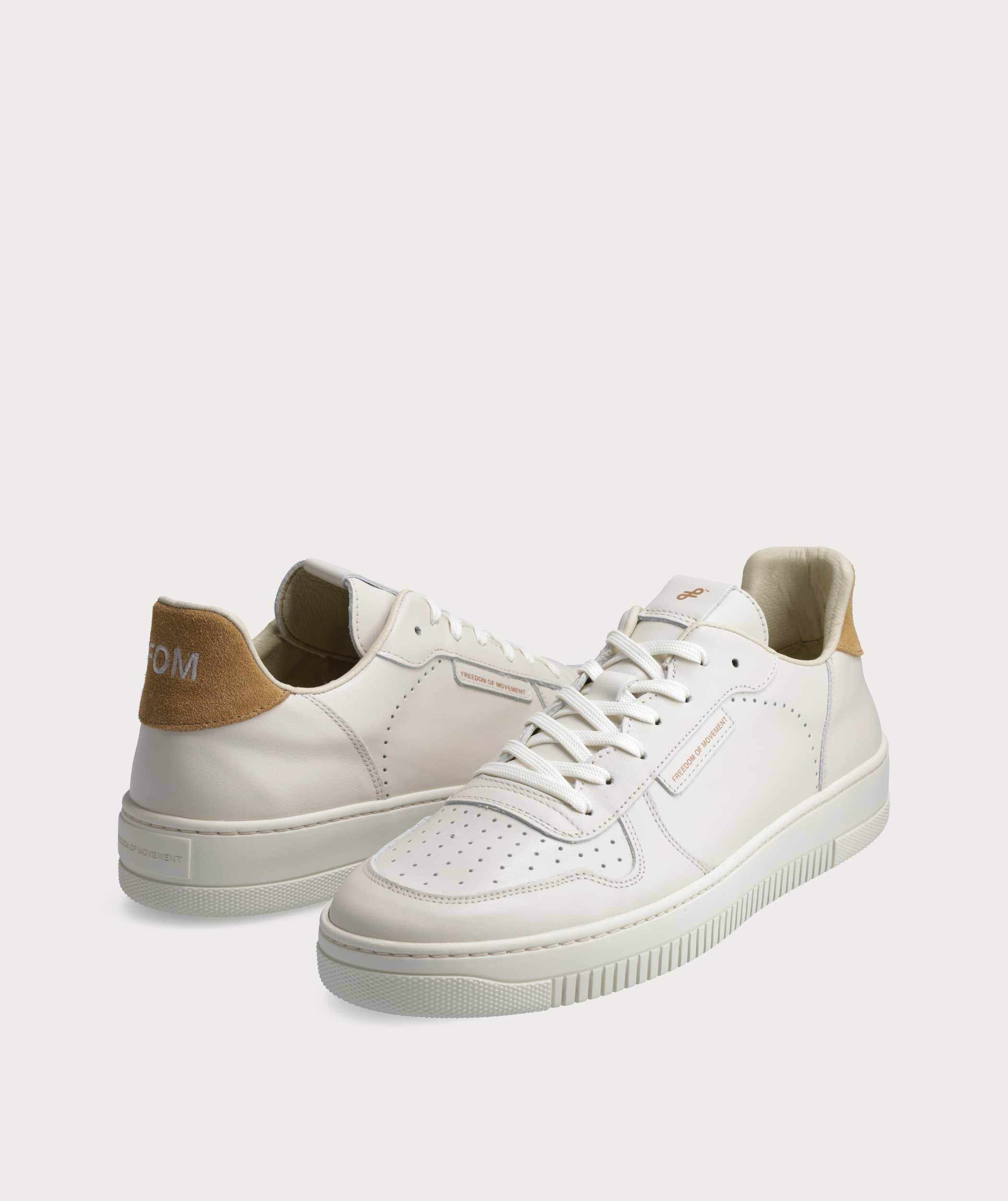 FOM Mens Tekkie Off-White/ Scotch