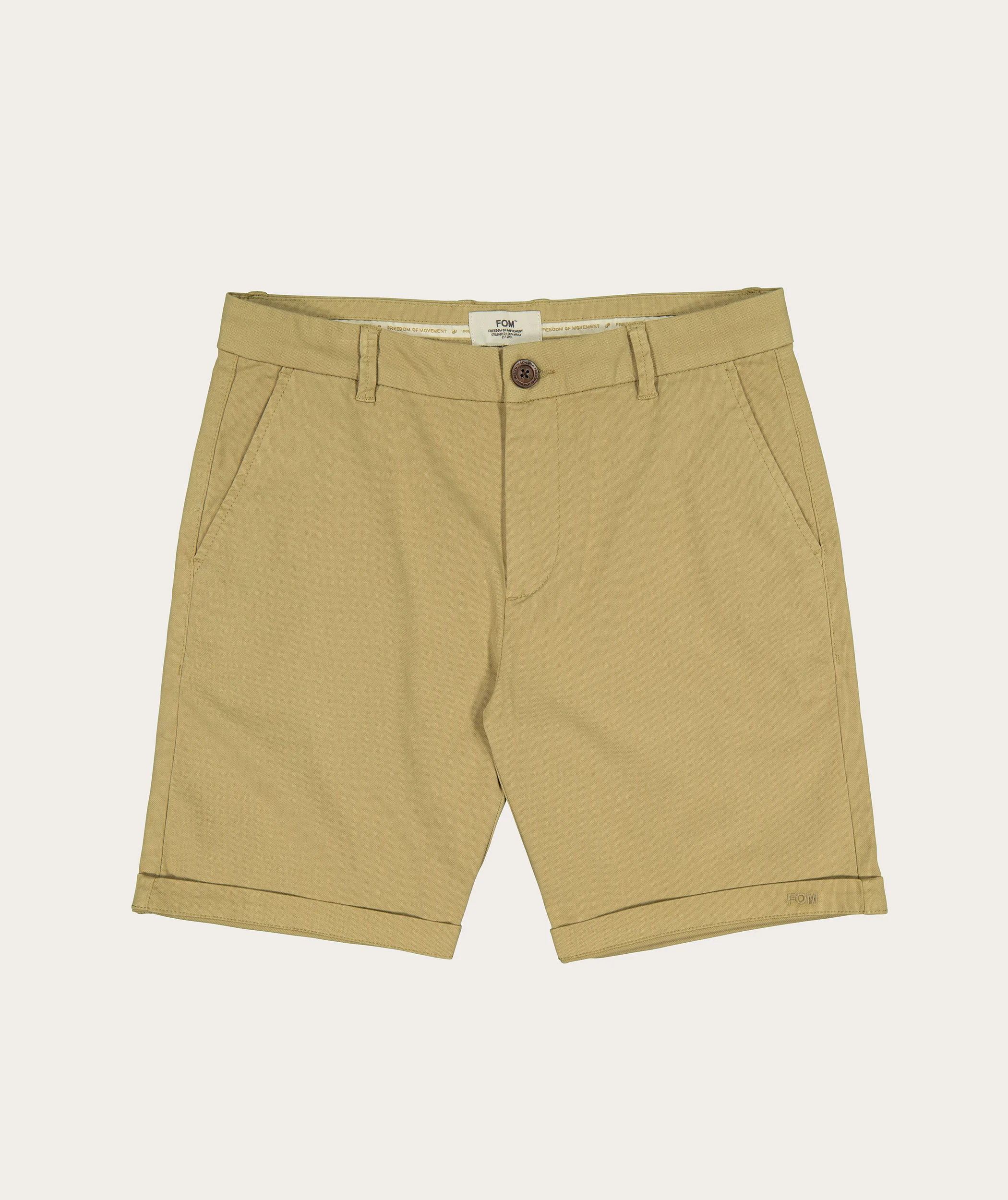 FOM Chino Shorts - Olive Grey