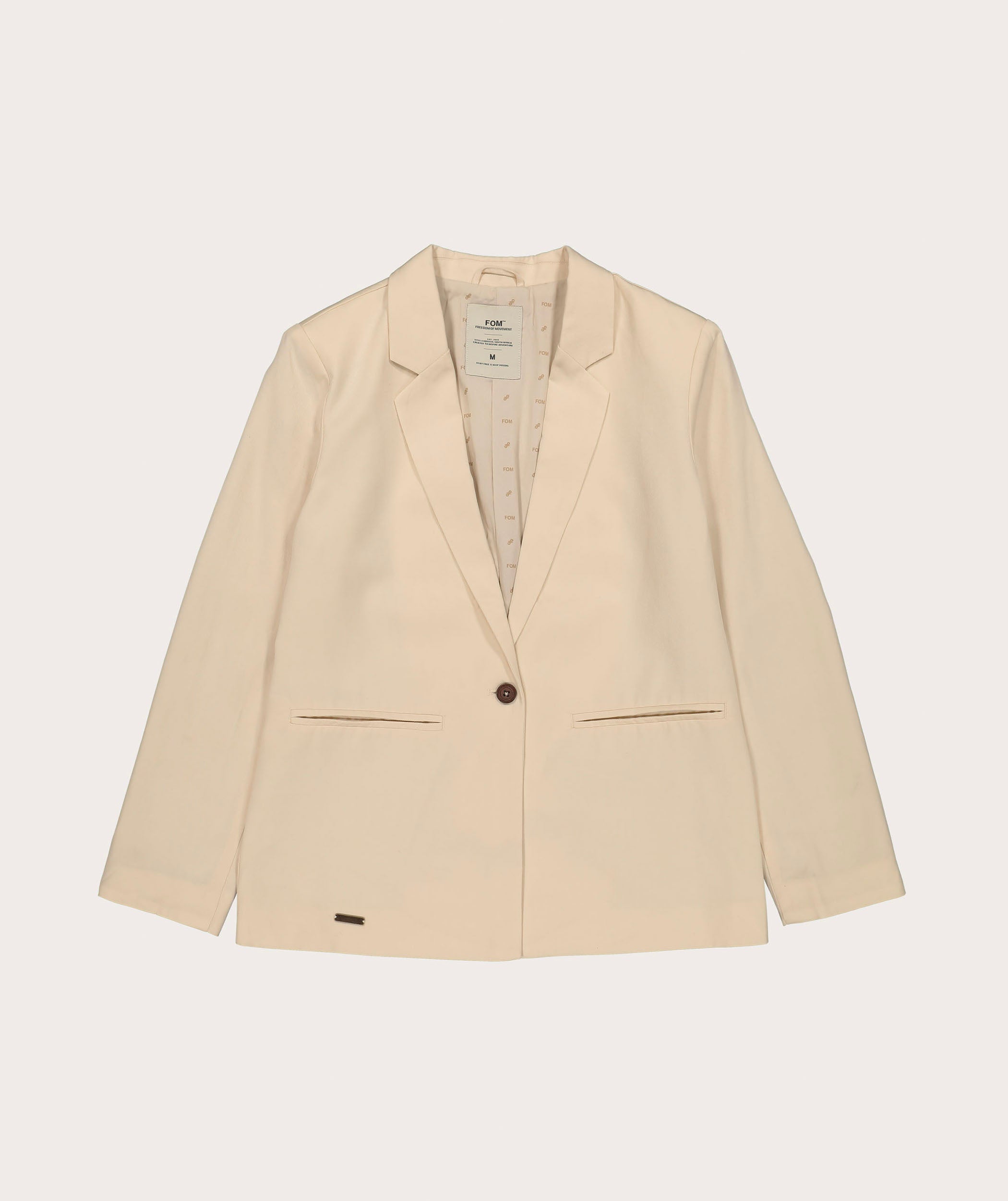 FOM Ladies Summer Blazer Ecru